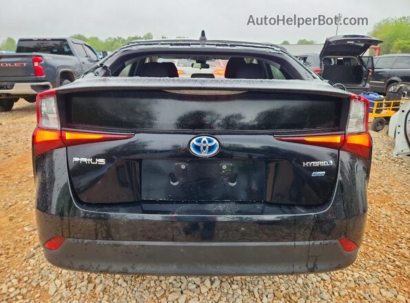 JTDKAMFU3M3141110 2021 TOYOTA PRIUS Black Vista trasera