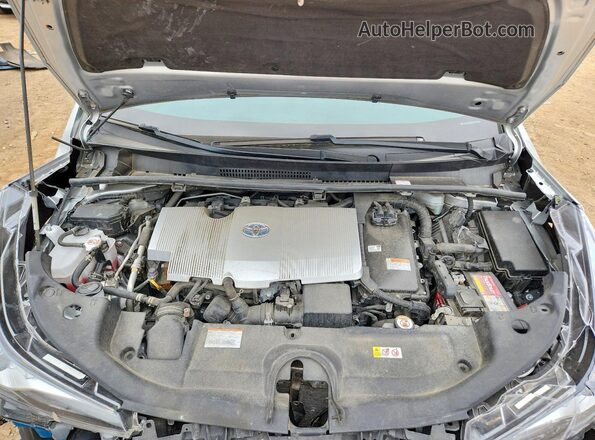 JTDKAMFU3N3159334 2022 TOYOTA PRIUS Серебряный Вид задней части салона