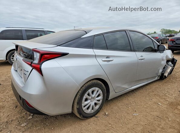 JTDKAMFU3N3159334 2022 TOYOTA PRIUS Серебряный Задняя правая четверть