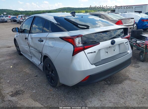 JTDKAMFU3N3161939 2022 TOYOTA PRIUS Silver Tył lewy