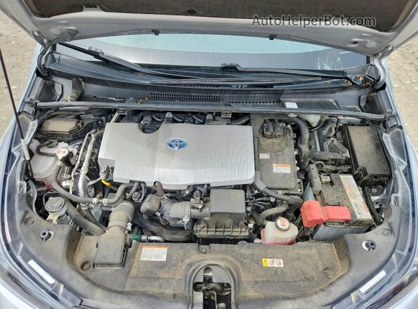 JTDKAMFU3N3172262 2022 TOYOTA PRIUS Silver Rear interior view