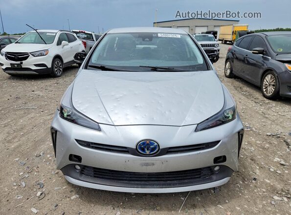 JTDKAMFU3N3172262 2022 TOYOTA PRIUS Silver Front view