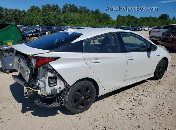JTDKAMFU4M3128205 2021 TOYOTA PRIUS White Tył prawy
