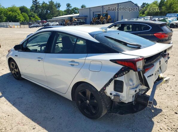 JTDKAMFU4M3128205 2021 TOYOTA PRIUS White Tył lewy