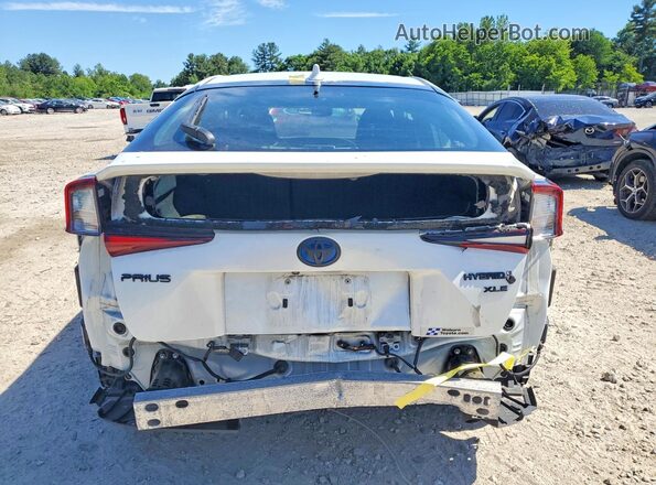 JTDKAMFU4M3128205 2021 TOYOTA PRIUS White Widok z tyłu