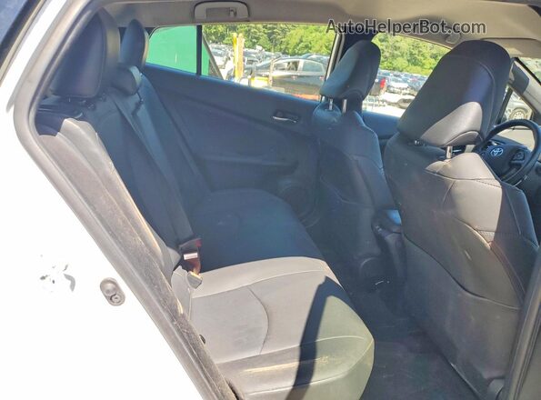 JTDKAMFU4M3128205 2021 TOYOTA PRIUS White Widok tylnych siedzeń