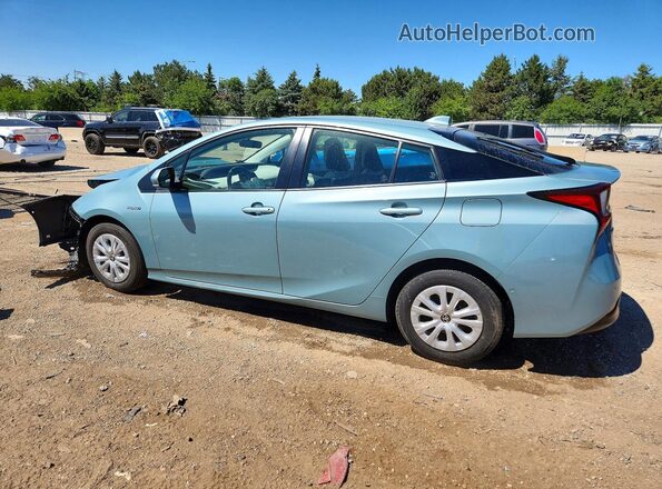 JTDKAMFU4M3143612 2021 TOYOTA PRIUS Turquoise Rear left