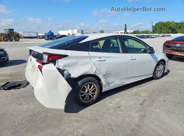 JTDKAMFU4M3147949 2021 TOYOTA PRIUS White Задня права чверть