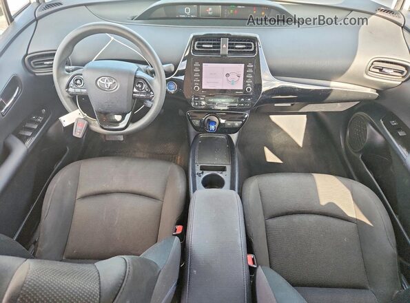 JTDKAMFU4M3147949 2021 TOYOTA PRIUS White Вид панелі приладів