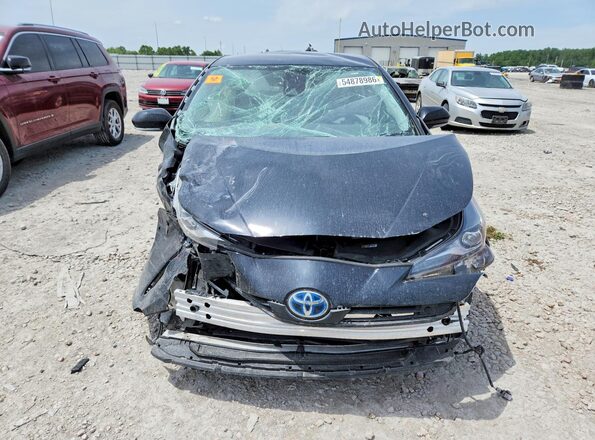 JTDKAMFU4N3167295 2022 TOYOTA PRIUS Black Widok z przodu
