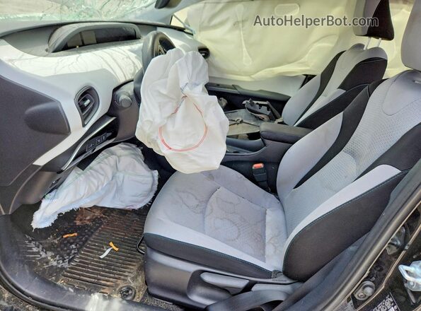 JTDKAMFU4N3167295 2022 TOYOTA PRIUS Black Widok wnętrza z przodu