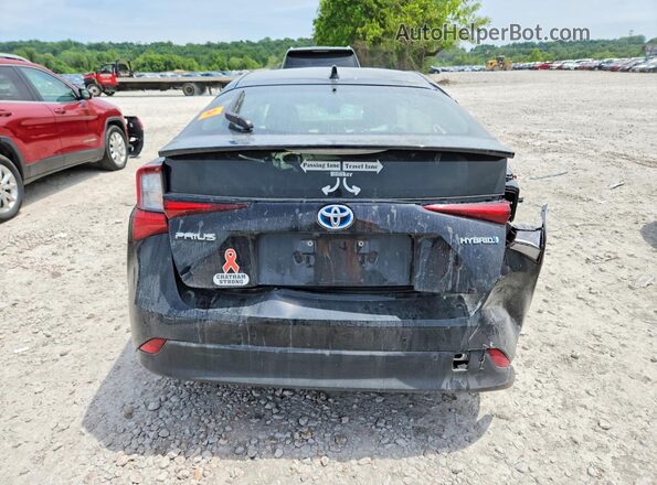 JTDKAMFU4N3167295 2022 TOYOTA PRIUS Black Widok z tyłu