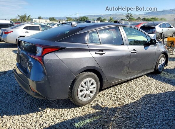 JTDKAMFU4N3167703 2022 TOYOTA PRIUS Charcoal Rear right