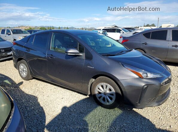 JTDKAMFU4N3167703 2022 TOYOTA PRIUS Charcoal Front right