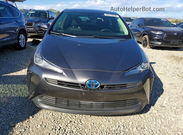 JTDKAMFU4N3167703 2022 TOYOTA PRIUS Charcoal Front view