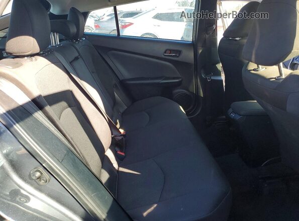 JTDKAMFU4N3167703 2022 TOYOTA PRIUS Charcoal Rear seats view