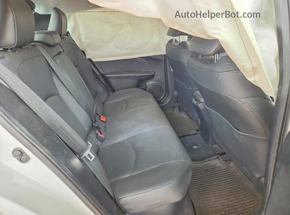 JTDKAMFU4N3175140 2022 TOYOTA PRIUS White Սալոնի հետևի տեսք