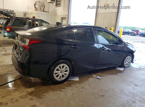 JTDKAMFU5M3145837 2021 TOYOTA PRIUS Black Հետևի աջ