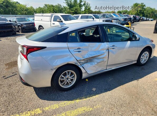JTDKAMFU5M3147846 2021 TOYOTA PRIUS Silver უკანა მარჯვენა
