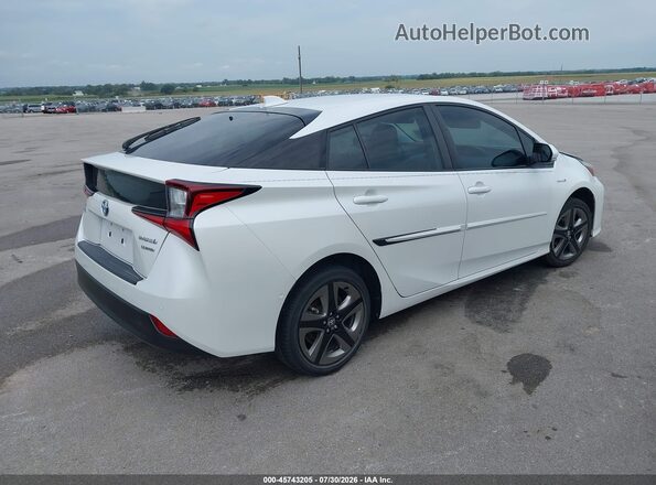 JTDKAMFU5N3153325 2022 TOYOTA PRIUS White Հետևի աջ
