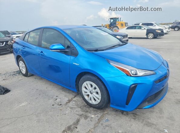 JTDKAMFU5N3188026 2022 TOYOTA PRIUS Blue Առջևի աջ