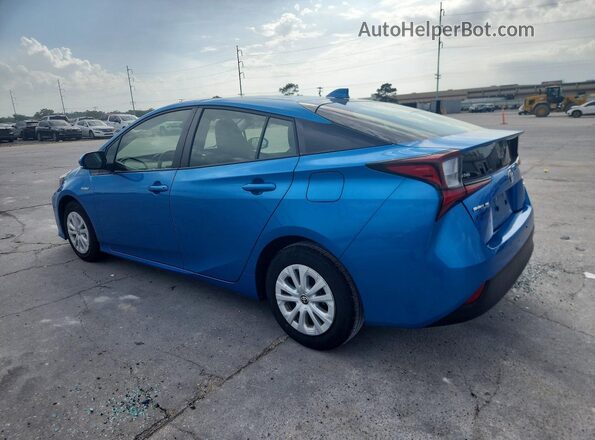 JTDKAMFU5N3188026 2022 TOYOTA PRIUS Blue Հետևի ձախ