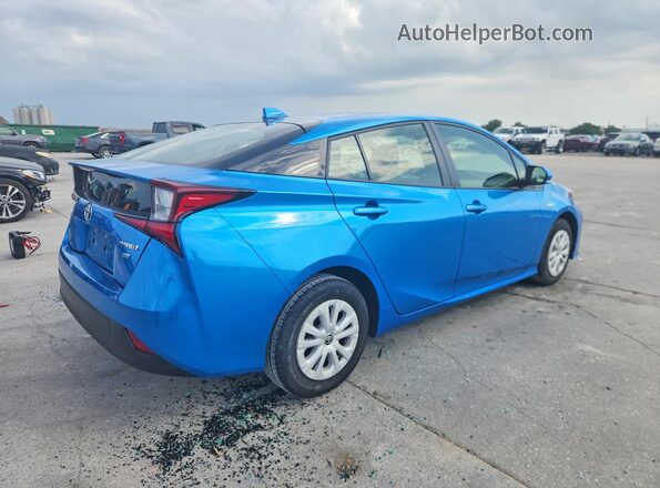 JTDKAMFU5N3188026 2022 TOYOTA PRIUS Blue Հետևի աջ