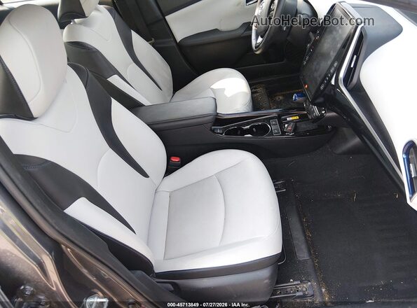 JTDKAMFU6M3140808 2021 TOYOTA PRIUS Серый Вид салона спереди