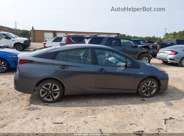JTDKAMFU6M3140808 2021 TOYOTA PRIUS Серый Вид задней части салона