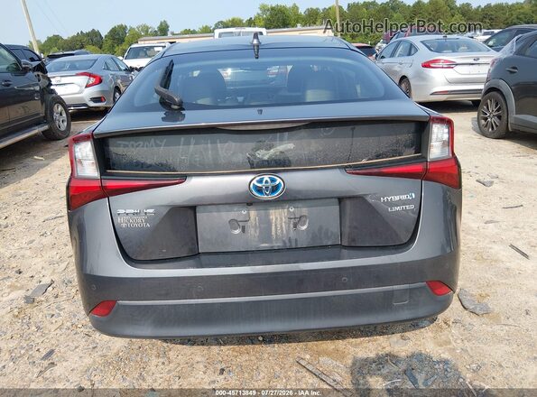JTDKAMFU6M3140808 2021 TOYOTA PRIUS Серый 