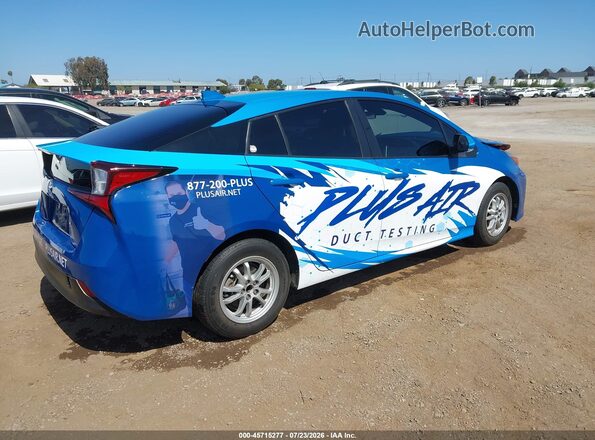 JTDKAMFU6N3164690 2022 TOYOTA PRIUS Blue Задня права чверть