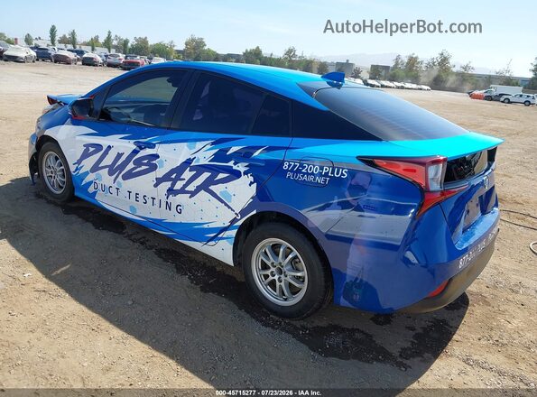 JTDKAMFU6N3164690 2022 TOYOTA PRIUS Blue Задня ліва чверть