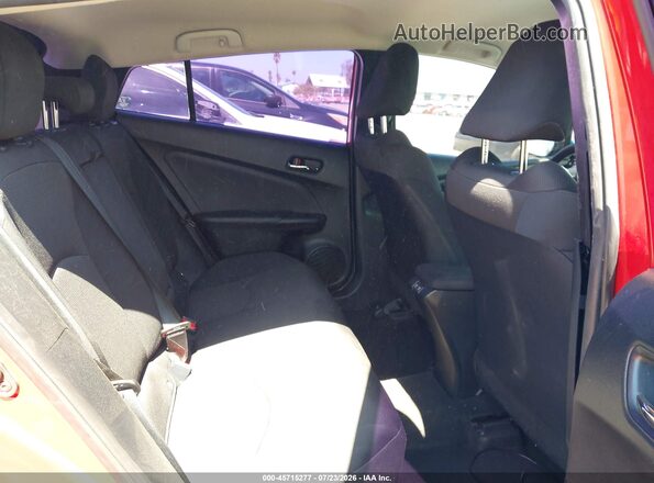 JTDKAMFU6N3164690 2022 TOYOTA PRIUS Blue Вид наклейки з VIN-кодом