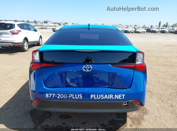 JTDKAMFU6N3164690 2022 TOYOTA PRIUS Blue 