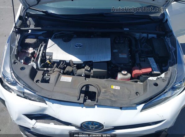 JTDKAMFU6N3166570 2022 TOYOTA PRIUS Белый Вид сзади