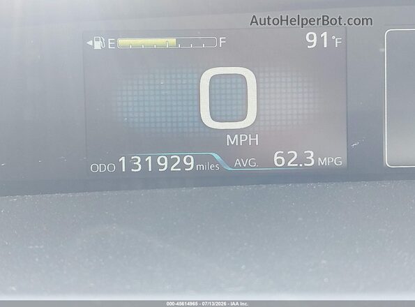 JTDKAMFU6N3178914 2022 TOYOTA PRIUS Gray 