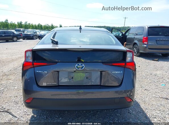 JTDKAMFU6N3178914 2022 TOYOTA PRIUS Gray 