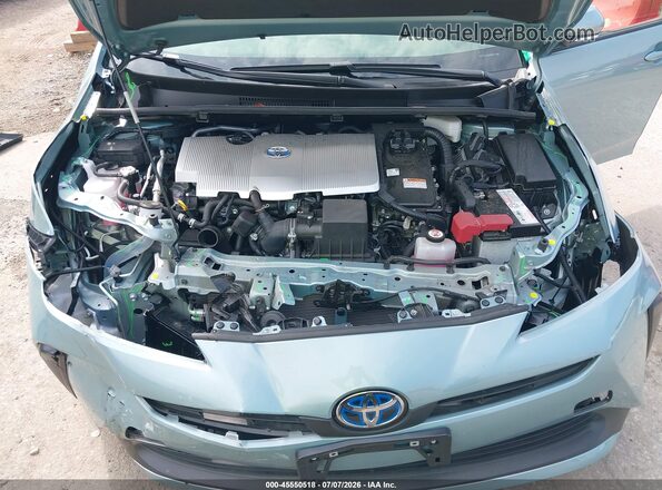 JTDKAMFU6N3189671 2022 TOYOTA PRIUS Синий Вид сзади