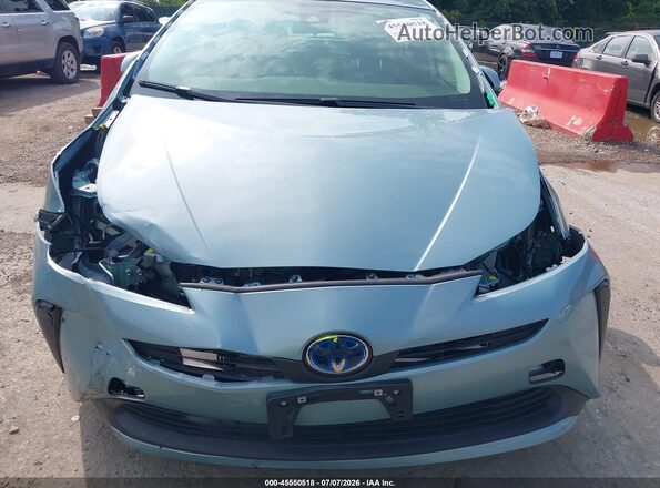 JTDKAMFU6N3189671 2022 TOYOTA PRIUS Синий Вид спереди