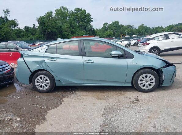 JTDKAMFU6N3189671 2022 TOYOTA PRIUS Синий Панорамный вид салона 360°
