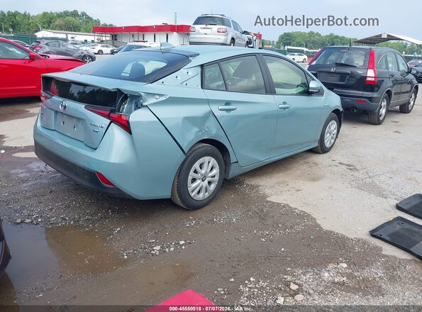 JTDKAMFU6N3189671 2022 TOYOTA PRIUS Синий Задняя правая четверть