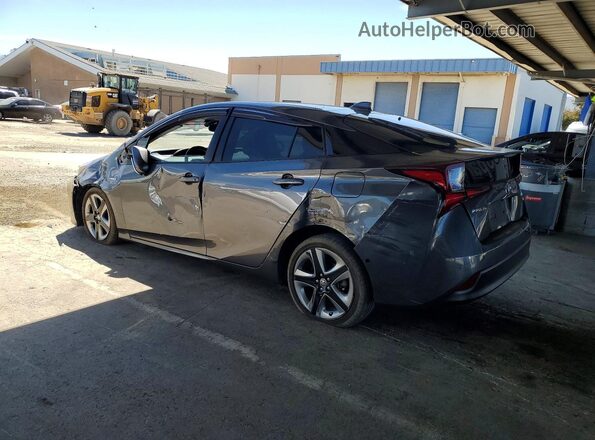 JTDKAMFU7M3144074 2021 TOYOTA PRIUS Gray Tył lewy