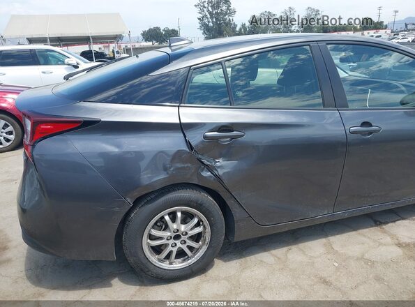 JTDKAMFU7N3156923 2022 TOYOTA PRIUS Gray წინა ხედი