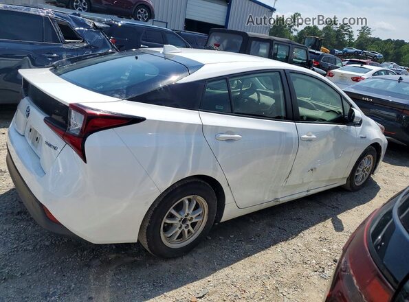 JTDKAMFU7N3159496 2022 TOYOTA PRIUS White Tył prawy
