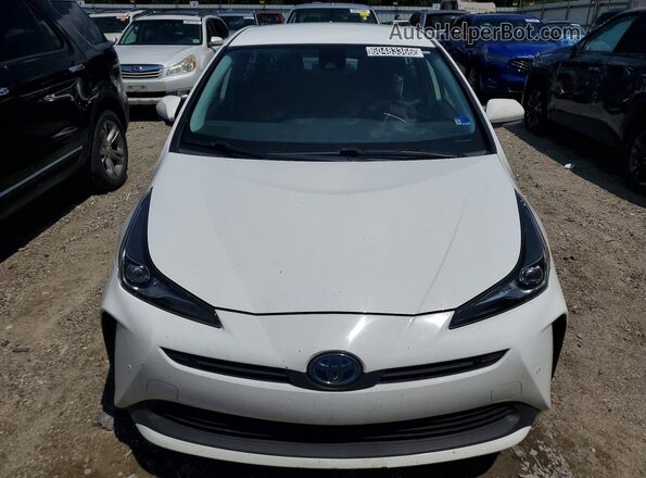 JTDKAMFU7N3159496 2022 TOYOTA PRIUS White Widok z przodu