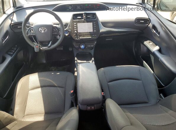 JTDKAMFU7N3159496 2022 TOYOTA PRIUS White Widok deski rozdzielczej