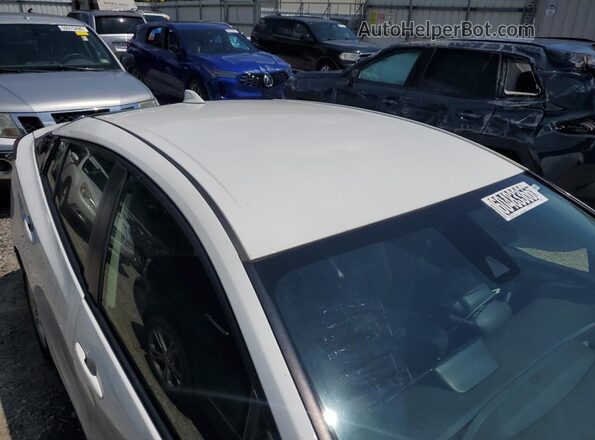 JTDKAMFU7N3159496 2022 TOYOTA PRIUS White Widok wnętrza 360 stopni