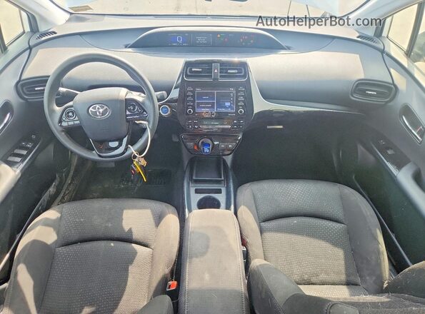 JTDKAMFU7N3160051 2022 TOYOTA PRIUS White Առջևի վահանակի տեսք
