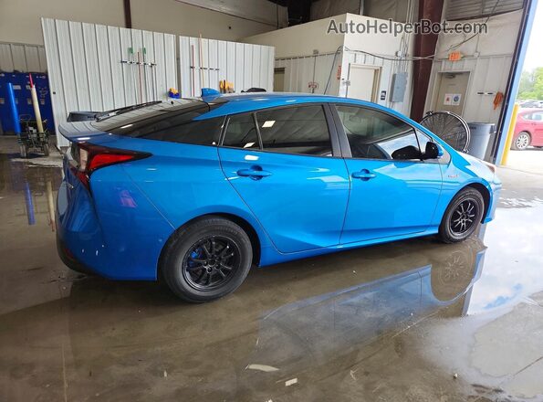 JTDKAMFU7N3168506 2022 TOYOTA PRIUS Blue Trasero derecho