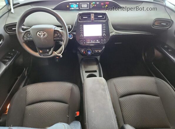 JTDKAMFU7N3168506 2022 TOYOTA PRIUS Blue Vista del salpicadero